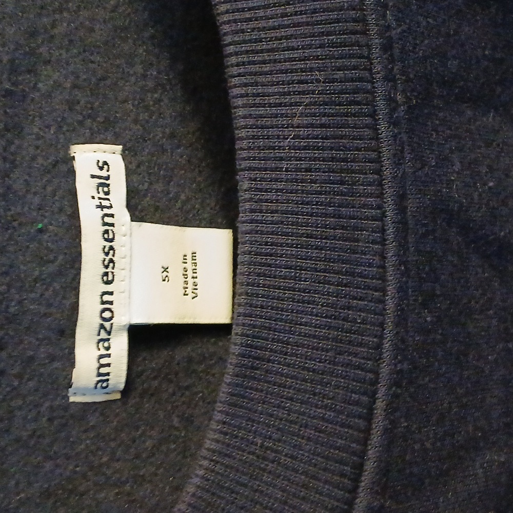 Women's Navy Blue Sweatshirt - Picture 2 of 5